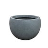 8" Concrete/Fiberglass Modern Bowl Indoor/Outdoor Planter Slate Gray - Rosemead Home & Garden, Inc. - image 2 of 4