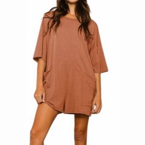 Women's Oversized Solid Romper - BUCKETLIST - 1 of 1