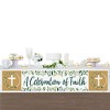 Big Dot of Happiness Elegant Cross - Religious Party Decorations Party Banner - 3 of 4