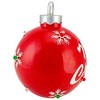 Northlight LED Lighted "Merry Christmas" Ball Ornament Decoration - 10" - Red - 4 of 4