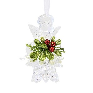Ganz 3.75 In Casacade Skirt Angel Kissing Krystals Tree Ornaments - 1 of 3