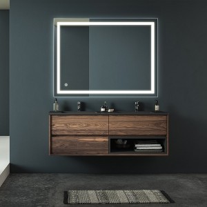 32x24 Inch Bathroom Led Mirror With Anti-Fog IP54 Waterproof Vanity Mirror Wall Switch Control Bathroom Wall Mirror - 1 of 4