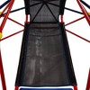 103.55"XCF007 6ft Dome climber with 1.2m slide for age 3+ climber with Climbing Stones,Blue+Red - 4 of 4