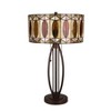 Chloe Lighting CH8T501YG15-TL2 Geometric Copper-Foiled Coffee Gold Table Lamp - 2 of 4