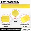 CanDo Twist-n' Bend Flexible Resistance Bars For Grip And Forearm Strengthening, Physical Therapy, Rehabilitation, Injury Recovery, and Pain Relief - 4 of 4