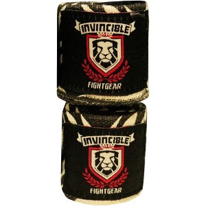 Amber Fight Gear Elastic Thick Printed 180-Inch Handwraps - The Ultimate Athlete's Protection and Style Solution for Superior Performance and Comfort - 1 of 4