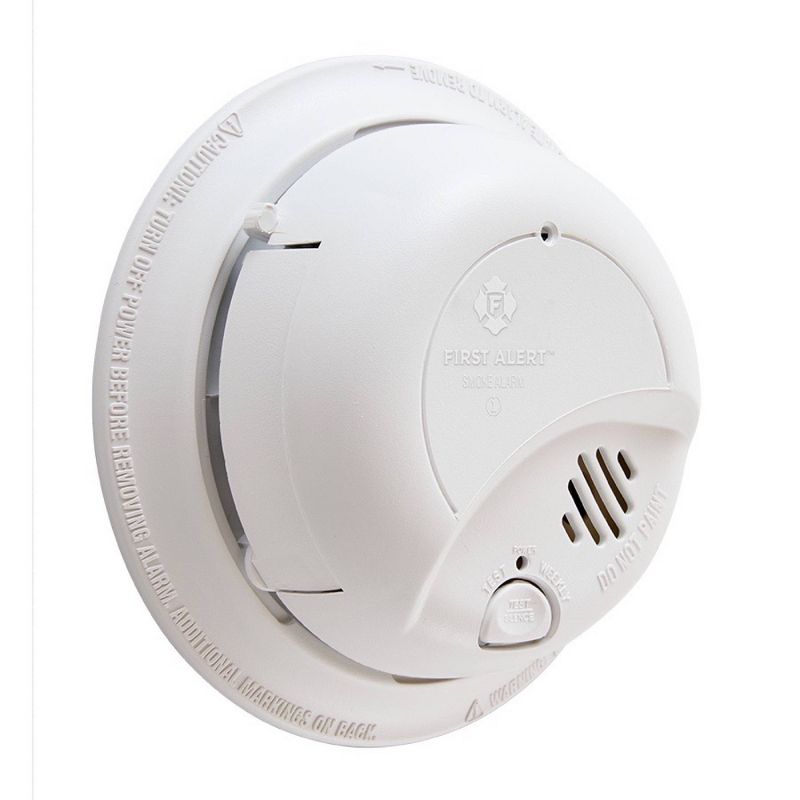 First Alert 9120LBL Hardwired Smoke Detector with 10-Year Battery Backup, 4 of 9