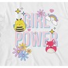 Squishmallows Girl Power Crew Neck Short Sleeve Youth Girl's White T-shirt - 2 of 3