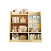 FONTOI Kids Bookshelf, Toy Storage Organizer Cabinet, Children Bookcase, Toddler Baby Sling Book Rack, Adjustable Shelf, Wood, 35.5*15.8*31.5 - 4 of 4