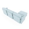 VASIP Chenille Sofa with Lumbar Pillows - Ergonomic, Wood Frame, Plush Sponge - Easy Assembly, Elegant Armrests - 3 of 4