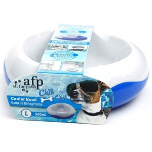 Chill Out - Dog Cooler Bowl - Pet Cooler Bowl Keeps Water Cool and Fresh for Hours - 1 of 4