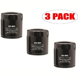 Oregon 83-283 (3 Pack) Oil Filter Replaces AM101207 491506 - 1 of 1