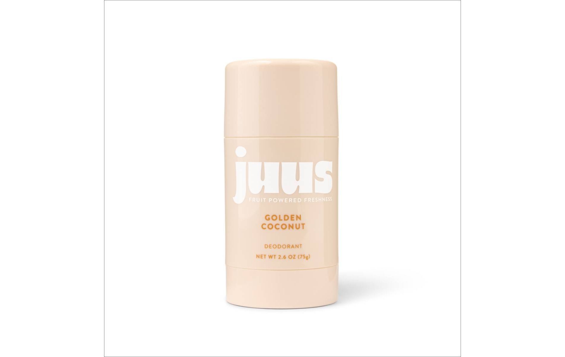 Juus Aluminum-Free Serum Deodorant Stick - Golden Coconut - 2.6oz