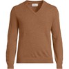 Lands' End Men's Fine Gauge Cashmere V-neck Sweater - 3 of 3
