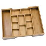 Bamboo Expandable Organizer with Removable Dividers - Lipper International
