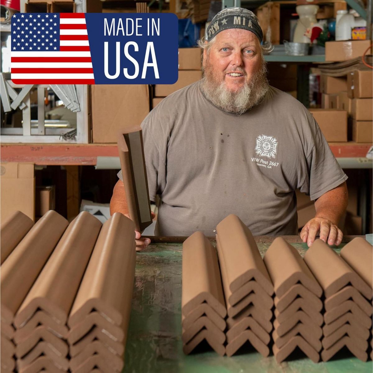 Cardinal Gates Medium Fireplace Hearth Padding Kit - Taupe - thumbnail 5