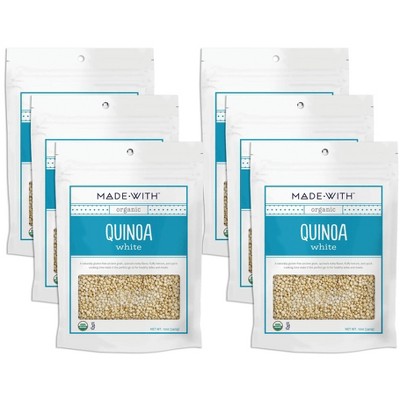 Made With Organic White Quinoa - Case of 6/12 oz