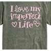 Men's - Instant Message - I Love My Imperfect Life Short Sleeve Graphic T-Shirt - 2 of 4