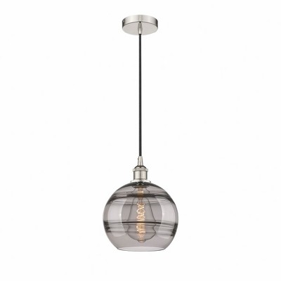 Rochester - 1 Light Cord Hung Mini Pendant In Industrial Style-11.63 Inches Tall and 10 Inches Wide