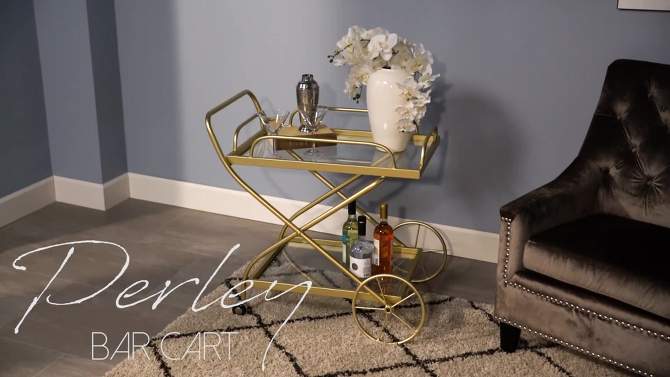 Perley Traditional Bar Cart - Christopher Knight Home, 2 of 11, play video