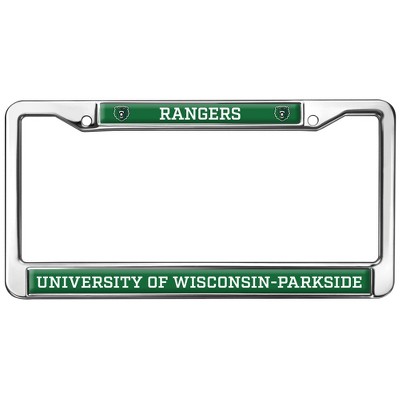 University of Wisconsin - Parkside Mascot Full Size Standard License Plate Metal Frame