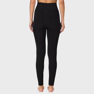 Warm Essentials by Cuddl Duds Women's Velvet Leggings - Black : Target