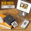 Nelko Sticker Printer, PM230 Mini Printer Bluetooth Portabel Sticker Maker with 3 Rolls Paper, Mini Printer for Phone & Tablet - 2 of 4