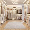 Aheaplus Closet System with Mirror and Hanging Rod - 2 of 4