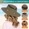 SUN Cube Sun Hat For Men, Women Wide Brim Safari Hat, Hiking Hat UV Sun Protection, Bucket Boonie Hat - 4 of 4