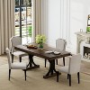 Farmhouse Wood Dining Table, Large Kitchen Table with Sturdy Legs, Long Dining Table, Rectangle Dinner Table for Dining Room and Living Room - 2 of 4