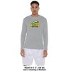 George Mason University Adult Sport Long Sleeve Shirt Primary Logo, Athletic Heather - 3 of 4
