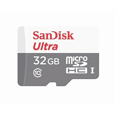 SanDisk Ultra 32 GB Class 10/UHS-I microSDHC - 48 MB/s Read - 10 MB/s Write