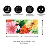 Evergreen Hummingbird and Daisy Trio Sassafras Indoor Outdoor Switch Doormat 1'10"x10" Multicolored - 4 of 4