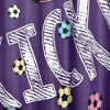 72"x72" Girls Soccer Kick Single Shower Curtain - Lush Décor - image 3 of 4