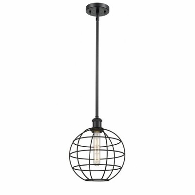 Innovations Lighting Lake Placid 1 - Light Pendant in  Matte Black