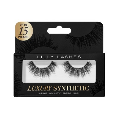 Lilly Lashes Luxury Synthetic False Eyelashes - ELITE - 1pr
