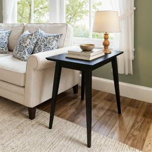 Mid Century Modern Rectangular Side Table (24in x 15in / 630mm x 375mm) - 1 of 4