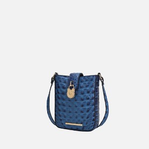 MKF Collection Avery Croc-Embossed Vegan Leather Crossbody Bag by Mia K - 1 of 4