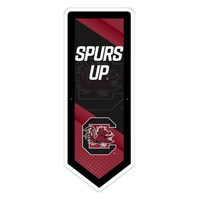 Evergreen Ultra-Thin Glazelight LED Wall Decor, Pennant, University of South Carolina- 9 x 23 Inches Made In USA