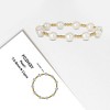 EVERLY JEWELRY | 10K Yellow Gold 7.5 - 8 MM White Freshwater Cultured Pearl Bracelet 10k Gold Yellow Length (inches): 7 - 4 of 4
