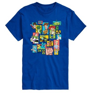 Men's - Toy Story - Buzz, Woody, And Friends Short Sleeve Graphic T-Shirt - 1 of 4