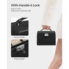 SONGMICS 3-Tier Jewelry Box Travel Jewelry Case with Handle 2 Drawers Lockable Jewelry Storage Organizer with Mirror - 4 of 4
