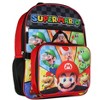 Super Mario Multicharacter 5PC Kids Lunch Box And Backpack Set Multicoloured - image 2 of 4