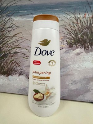 Dove Beauty Pampering Body Wash Pump - Shea Butter & Vanilla - 30.6 Fl ...