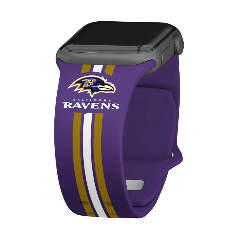 NFL Baltimore Ravens Wordmark HD Apple Watch Band, 1 of 4
