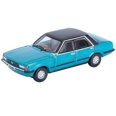 Ford Cortina Mk5 RHD (Right Hand Drive) Cosmos Blue Metallic with Black Top 1/148 (N) Scale Diecast Model Car by Oxford Diecast