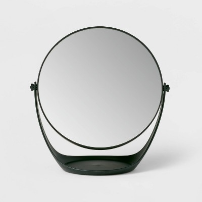 Plastic Vanity Mirror Black - Room Essentials™
