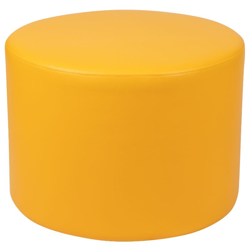 Flash Furniture Large Soft Seating Flexible Circle for Classrooms and Common Spaces - Yellow (18" Height x 24" Diameter), 1 of 11