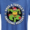 Women's - Teenage Mutant Ninja Turtles - Have A Turtley Awesome Holiday Short Sleeve Graphic T-Shirt - 2 of 4