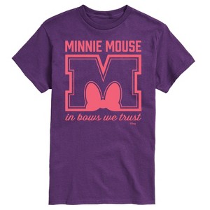 Men's - Disney - Minnie Mouse Short Sleeve Graphic T-Shirt - 1 of 3